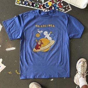 Mega Yacht Balenciaga Graphic Tee (rare)